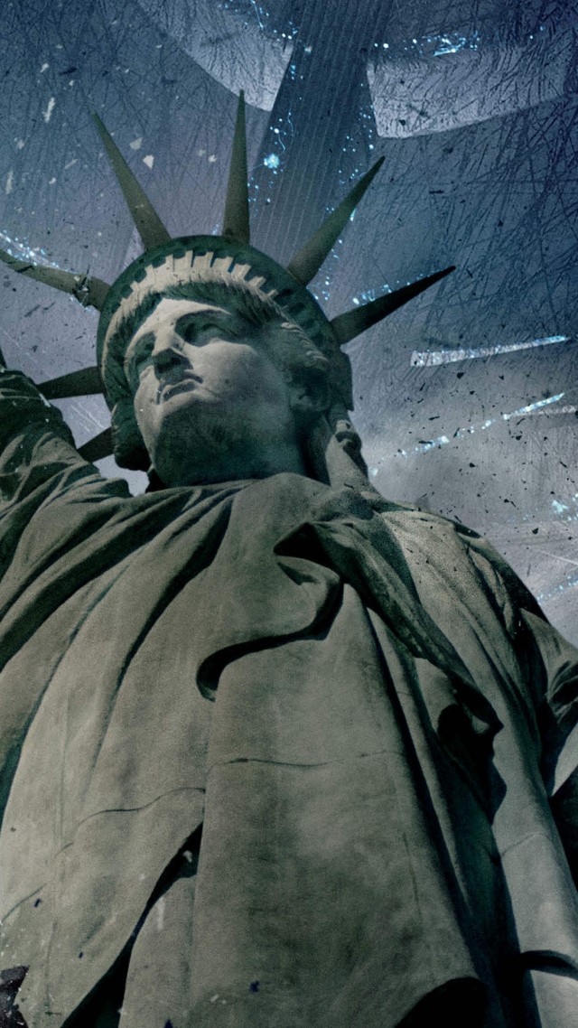 День независимости: Возрождение, Статуя свободы, лучшие фильмы 2016, Independence Day: Resurgence, the state of liberty, best movies 2016 (vertical)