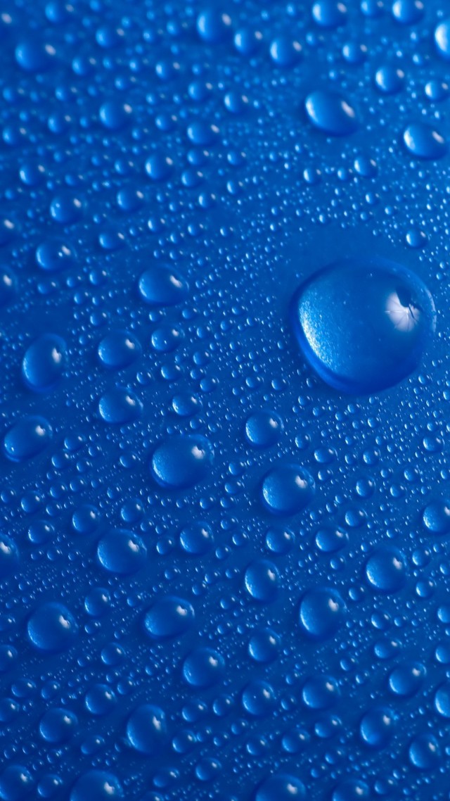 капли, 4k, 5k, голубой, синий, вода, макро, drops, 4k, 5k wallpaper, blue, water, macro (vertical)