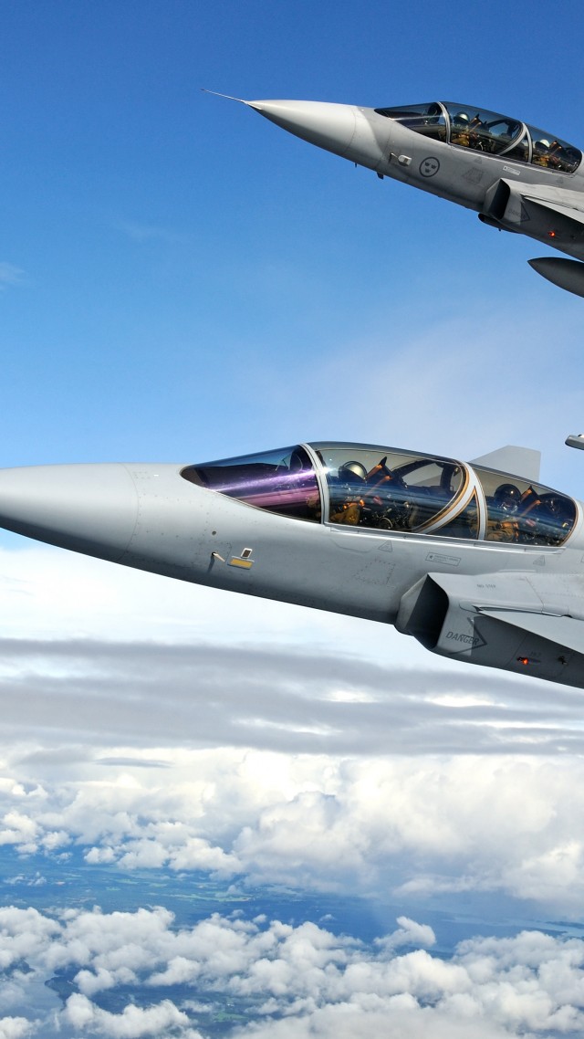 Saab JAS 39 Gripen, истребитель, ВВС ШВЕЦИИ, Saab JAS 39 Gripen, fighter aircraft, Swedish Air Force (vertical)