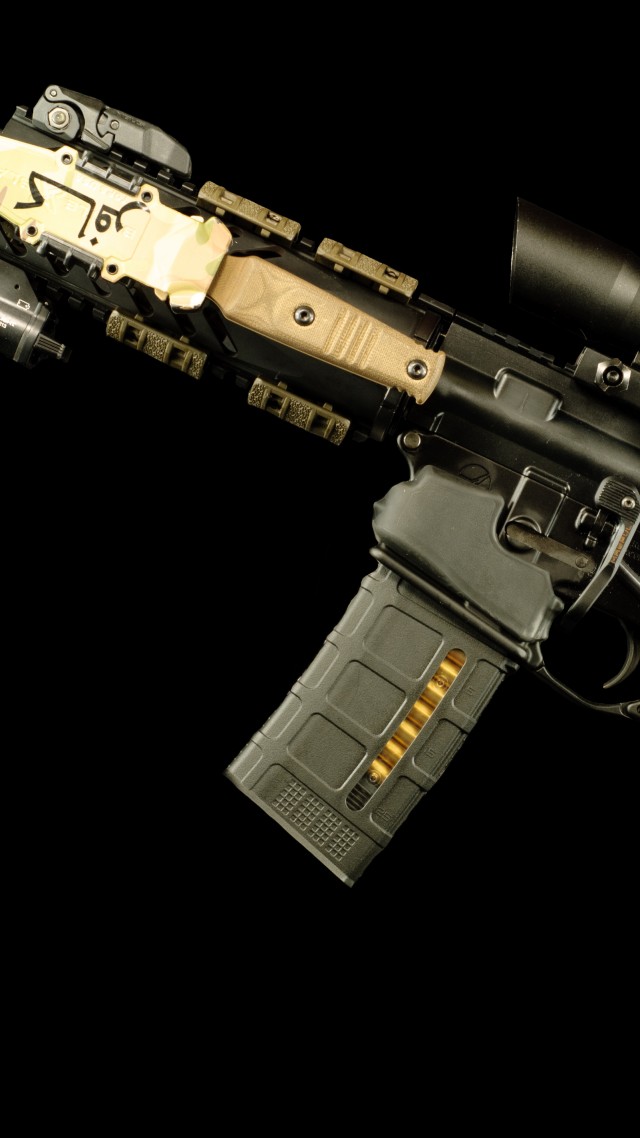 AR-15 rifle, 5, 56×45, Армия США, AR-15 rifle, 5, 56×45, U.S. Army (vertical)