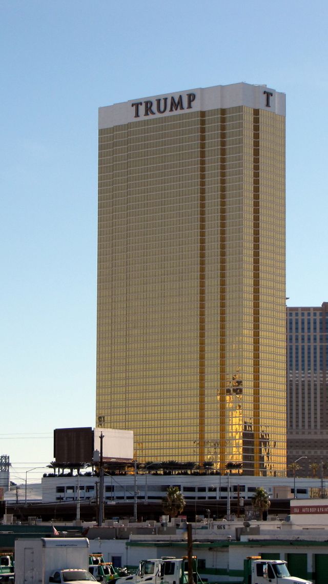 ТРАМП, отель, Лас Вегас, USA, TRUMP, hotel, Las Vegas, USA (vertical)