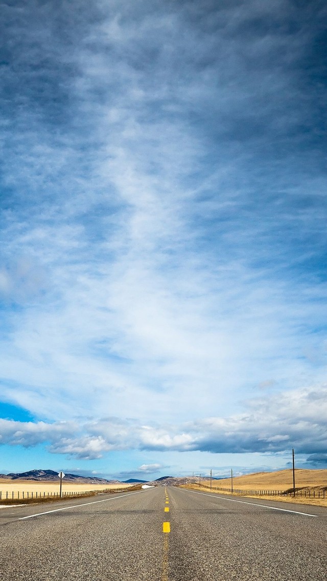 дорога, 4k, HD, облака, небо, мечта, road, 4k, HD wallpaper, clouds, day, sky, dream (vertical)