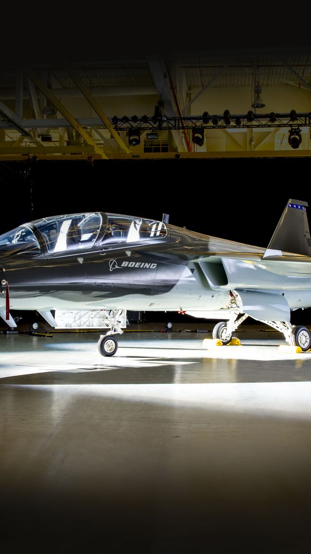 Боинг, истребитель, армия Сша, ВВС США, Boeing T-X, fighter aircraft, U.S. Air Force (vertical)