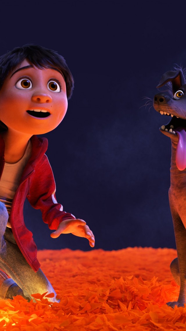 Коко, собака, лучшие мультфильмы, Coco, dog, best animation movies (vertical)