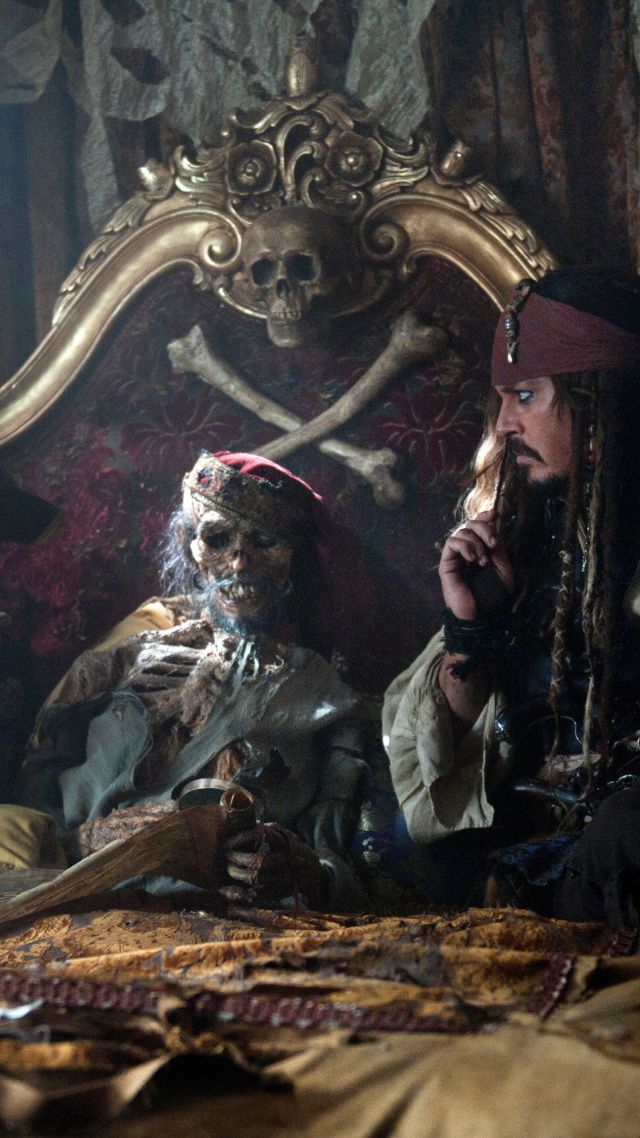 Пираты карибского моря 5, , 4k, 8k, Джонни Депп, Pirates of the Caribbean: Dead Men Tell No Tales, 4k, 8k, Johnny Depp (vertical)