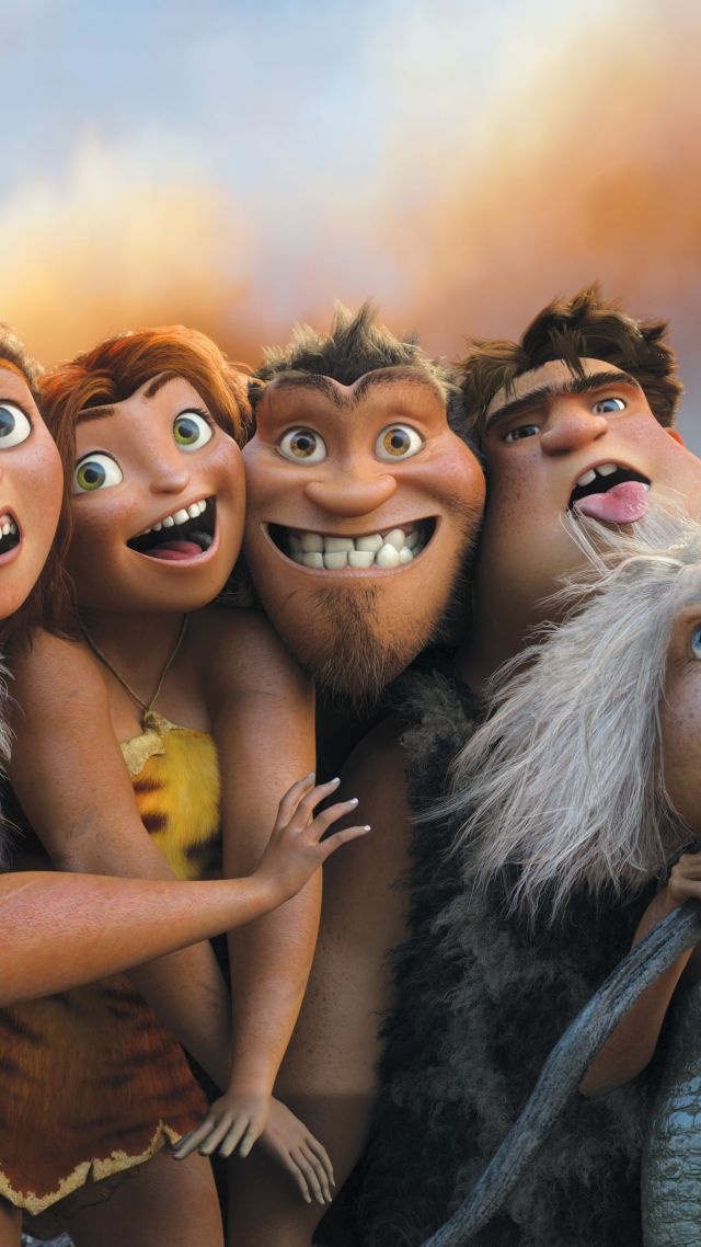 Семейка Крудс 2, The Croods 2, 5k, best animation movies (vertical)