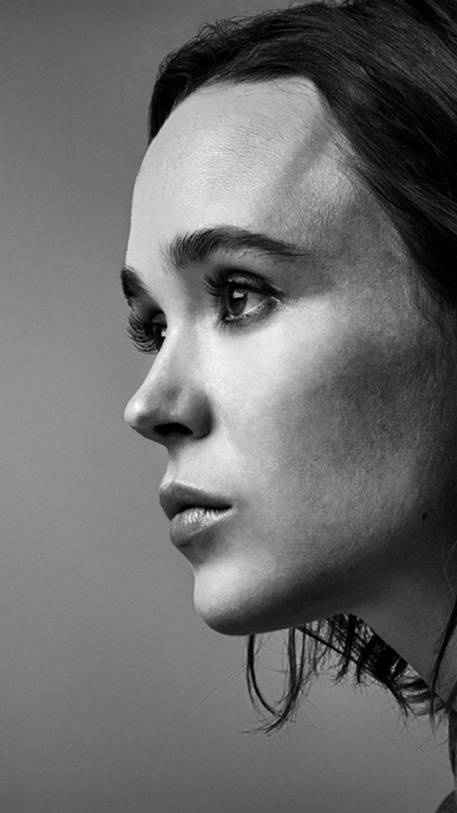 Эллен Пейдж, Ellen Page, 4k, photo (vertical)