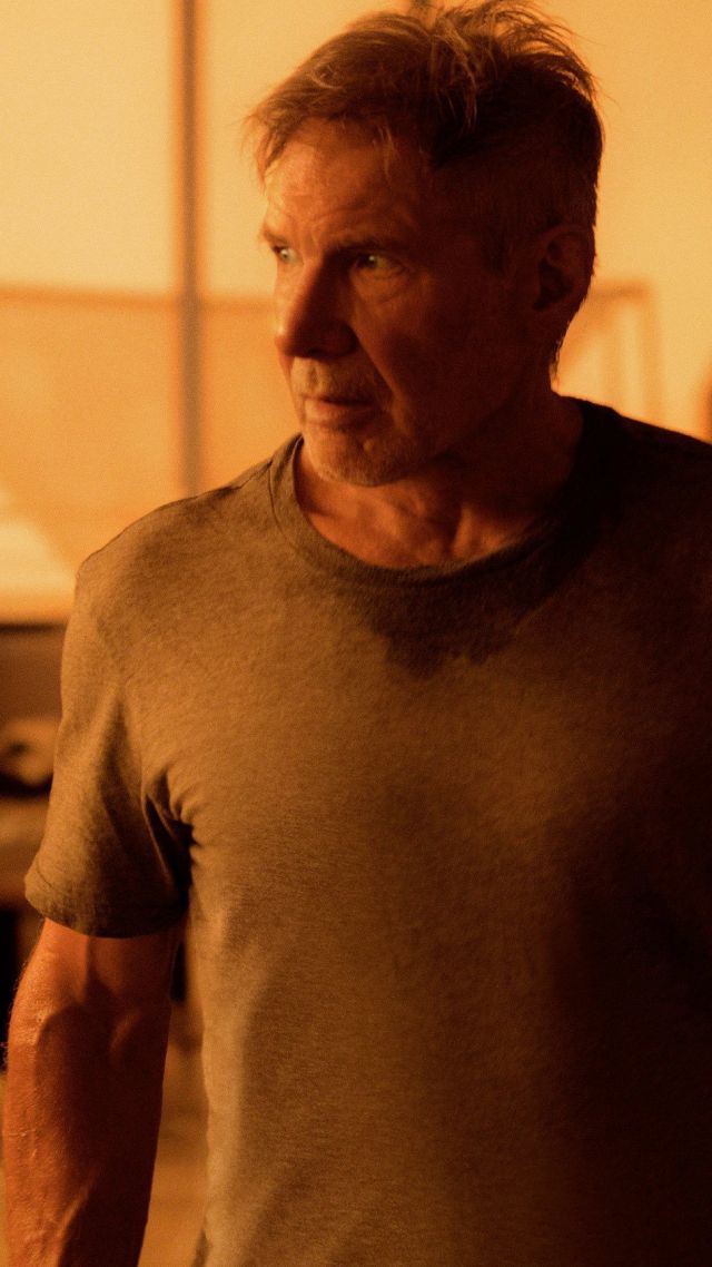 Бегущий по лезвию 2049, Blade Runner 2049, Harrison Ford, 4k (vertical)