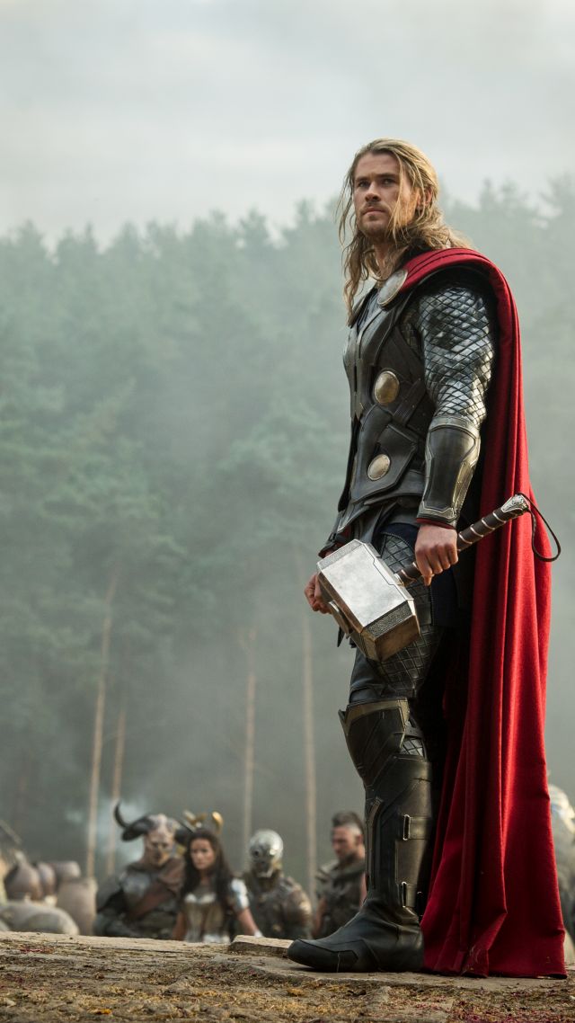 Тор: Рагнарок, Thor: Ragnarok, Chris Hemsworth, 4k (vertical)