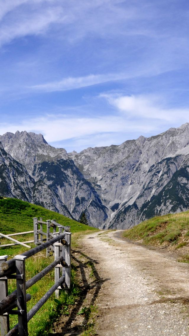 Тироль, Австрия, Tirol, Austria, Europe, mountain, travel, 4k (vertical)