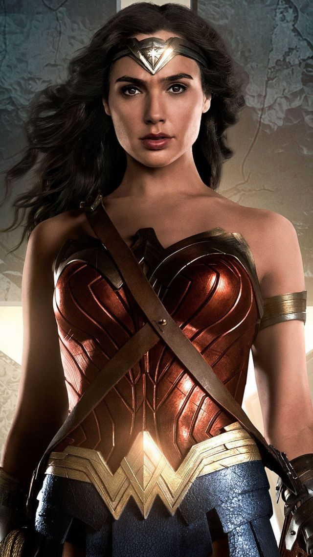 Лига справедливости, Чудо женщина, Justice League, Wonder Woman, Gal Gadot, 4k (vertical)