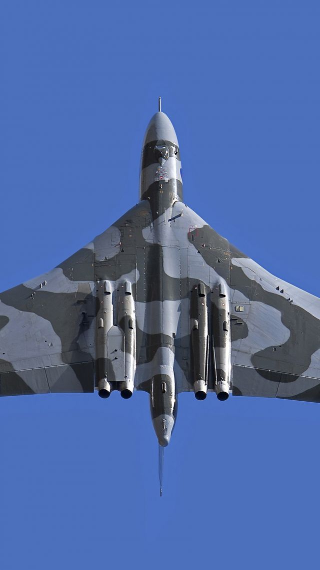 Бомбардировщик, Avro Vulcan, bomber, Royal Air Force, 5k (vertical)