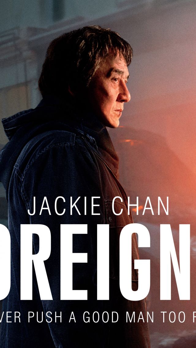 Иностранец, The Foreigner, Jackie Chan, 4k (vertical)