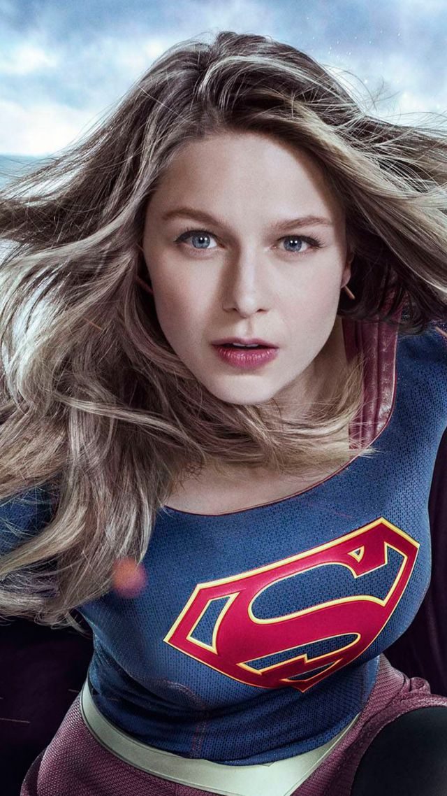 Супергерл, Supergirl Season 3, Melissa Benoist, TV Series, 5k (vertical)