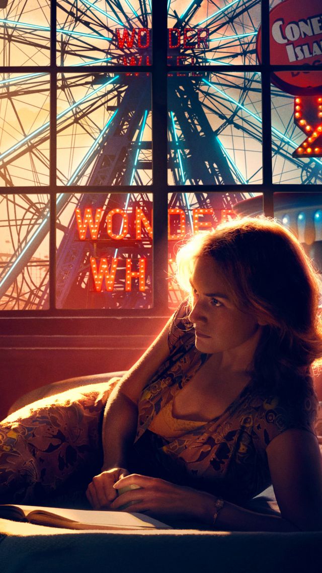Колесо Чудес, Wonder Wheel, Kate Winslet, 4k (vertical)