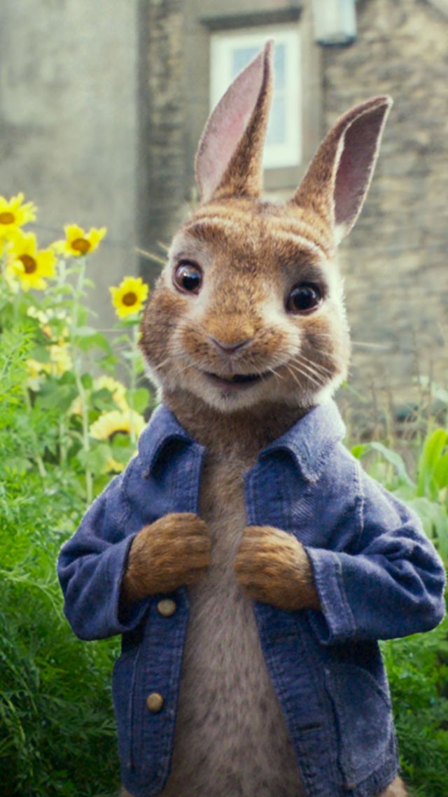 Кролик Питер, Peter Rabbit, 4k (vertical)
