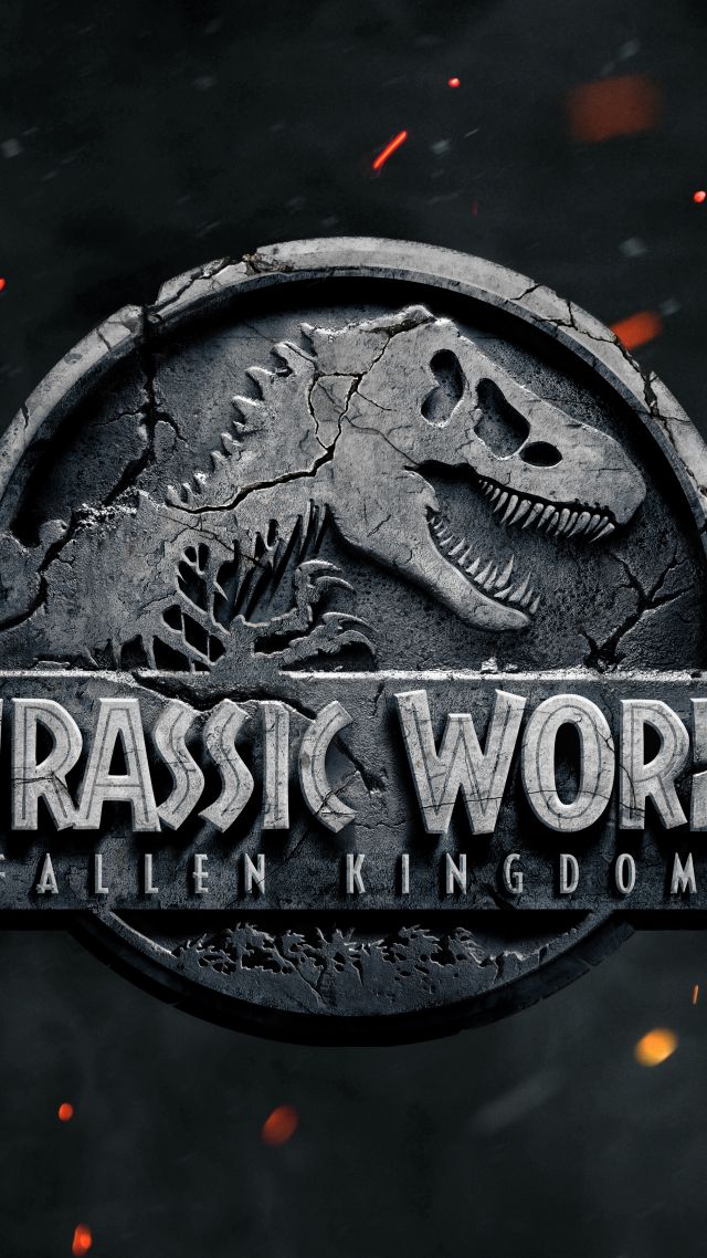 Мир юрского периода 3, Jurassic World: Fallen Kingdom, poster, 4k (vertical)