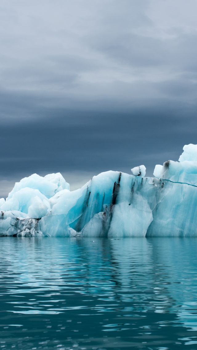 Антарктида, айсберг, Antarctica, iceberg, ocean, 5k (vertical)