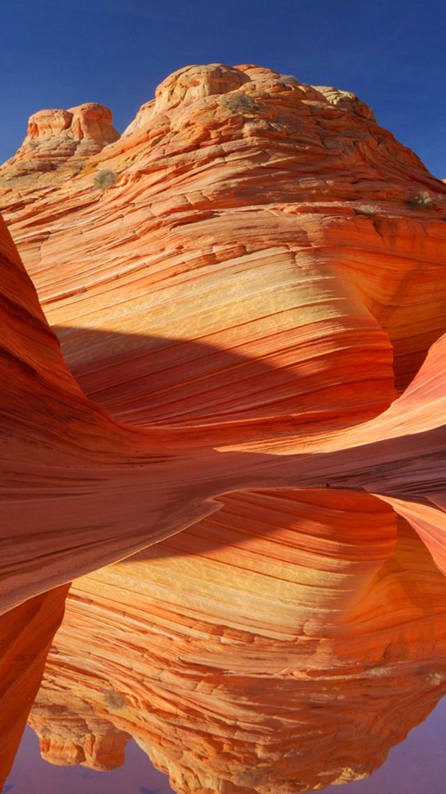 Каньон Антилопы, Аризона, США, Antelope Canyon, Arizona, USA, 4k (vertical)