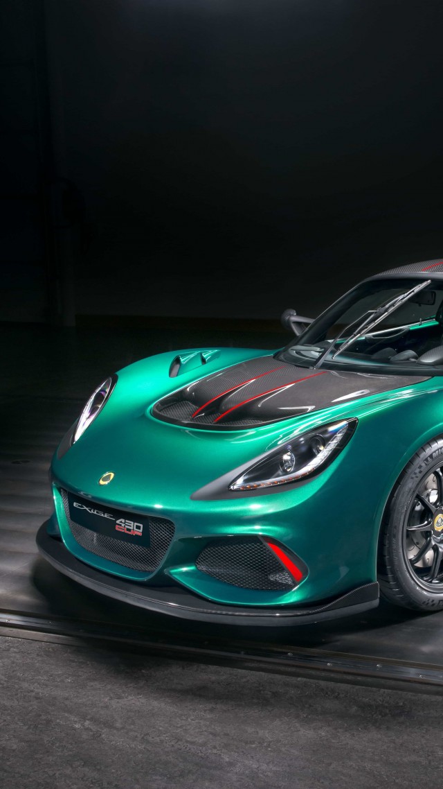 Лотус, Lotus Exige Cup 430, 2018 Cars, 8k (vertical)