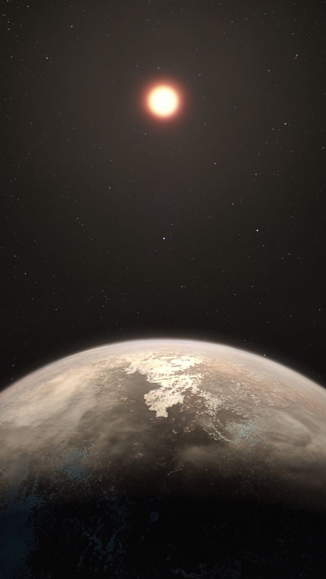 планета, Ross 128 b, planet, 4k (vertical)