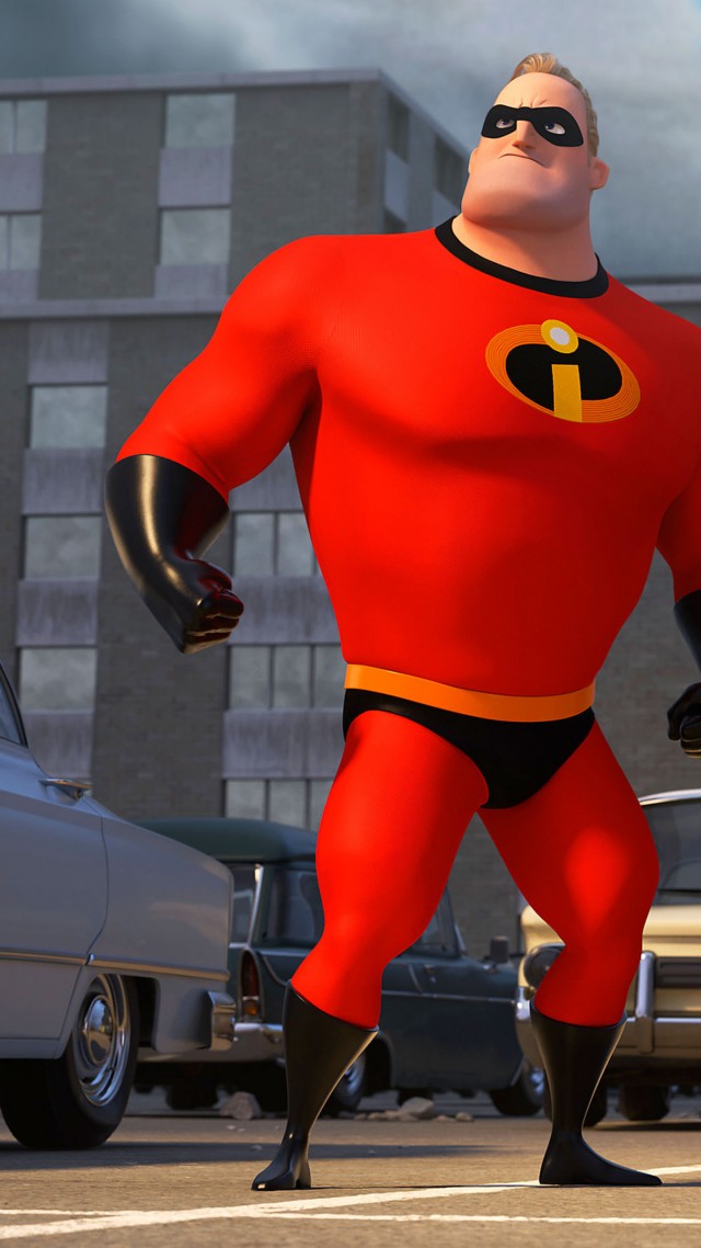 Суперсемейка 2, The Incredibles 2, 4k (vertical)