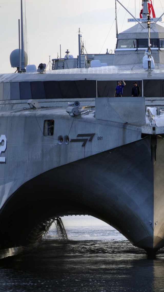 катамаран, ВМФ США, Армия США, HSV-2 Swift, catamaran, U.S. Navy, High Speed Vessel, USAV, U.S. Army, sea (vertical)