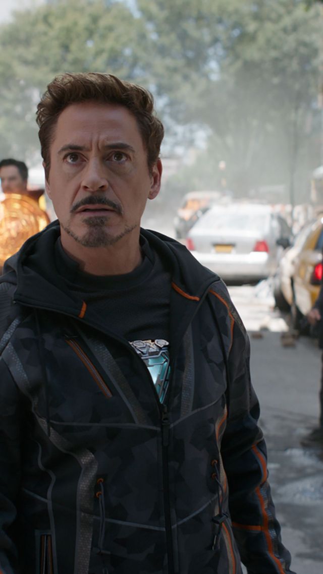 Мстители: Война бесконечности, Avengers: Infinity War, Robert Downey Jr., Iron Man, Tony Stark, 4k (vertical)