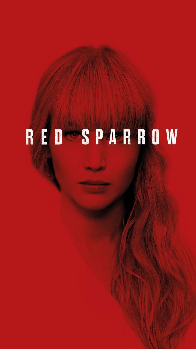 Красный воробей, Red Sparrow, Jennifer Lawrence, poster, 4k (vertical)
