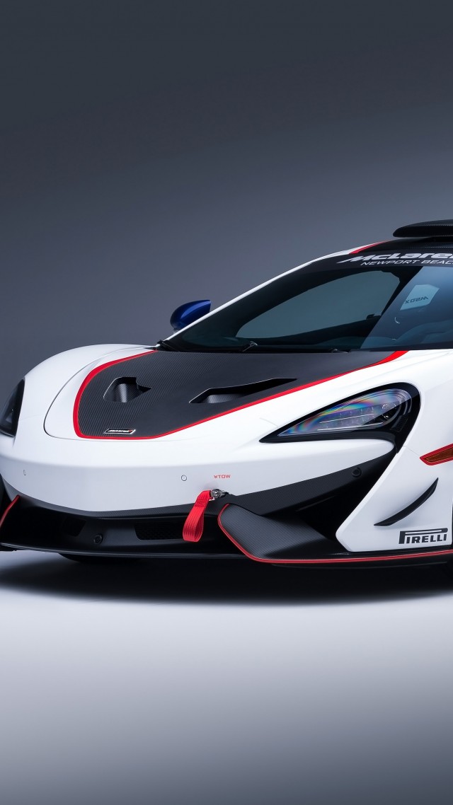 Гоночный автомобиль, McLaren MSO X, sport car, 4k (vertical)