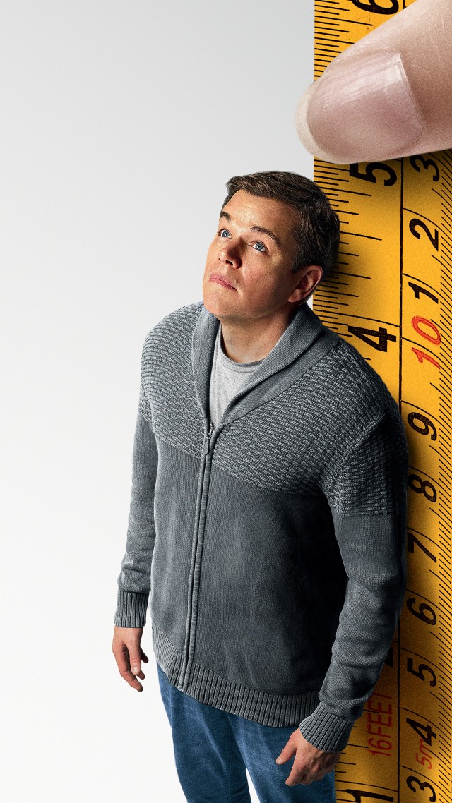Короче, Downsizing, Matt Damon, 4k (vertical)