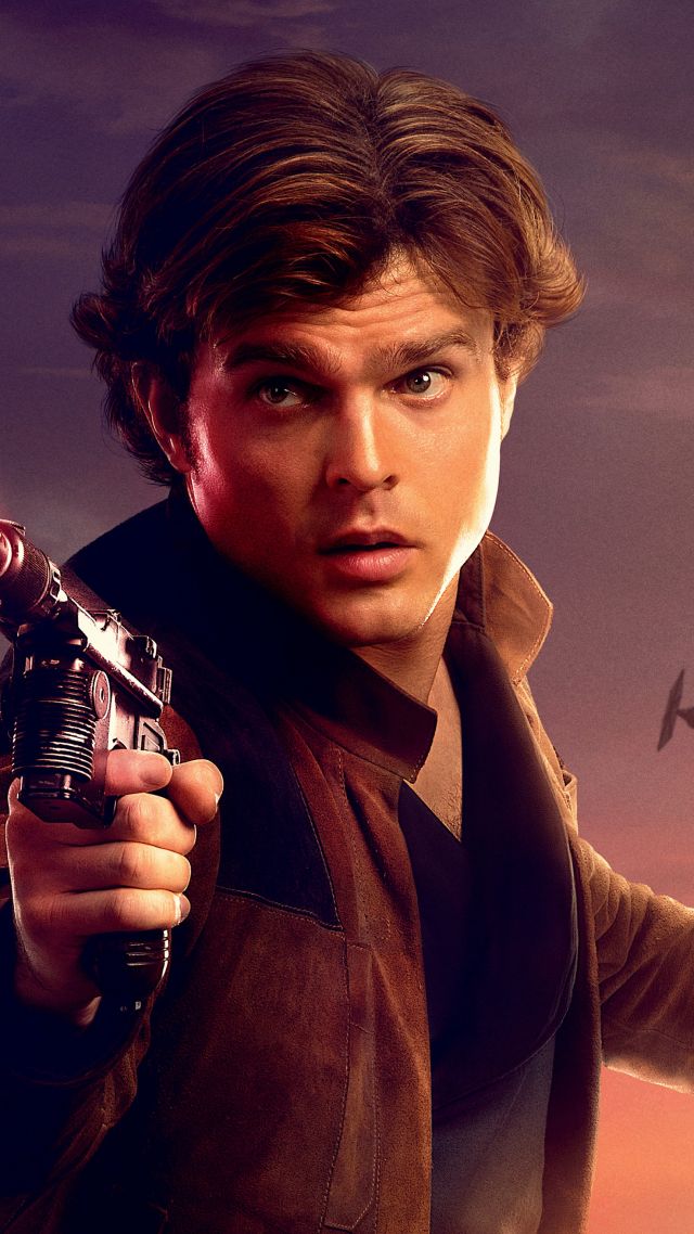 Хан Соло: Звездные войны. Истории, Solo: A Star Wars Story, Han Solo, 4K, 5K (vertical)