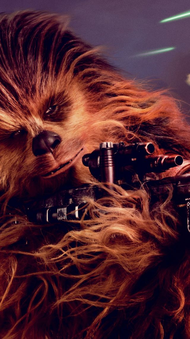 Хан Соло: Звездные войны. Истории, Solo: A Star Wars Story, Chewbacca, 4K, 5K (vertical)