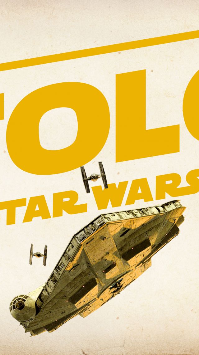 Хан Соло: Звездные войны. Истории, Solo: A Star Wars Story, Logo, poster, 6K (vertical)
