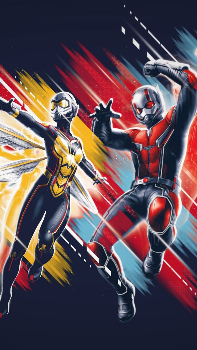 Человек Муравей и Оса, Ant-Man and the Wasp, poster, 4K (vertical)
