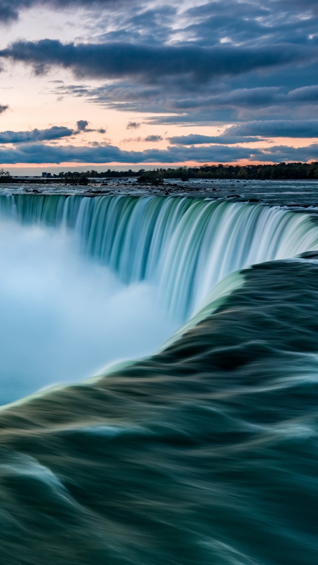 Ниагарский водопад, Niagara Falls, Waterfall, 7K (vertical)