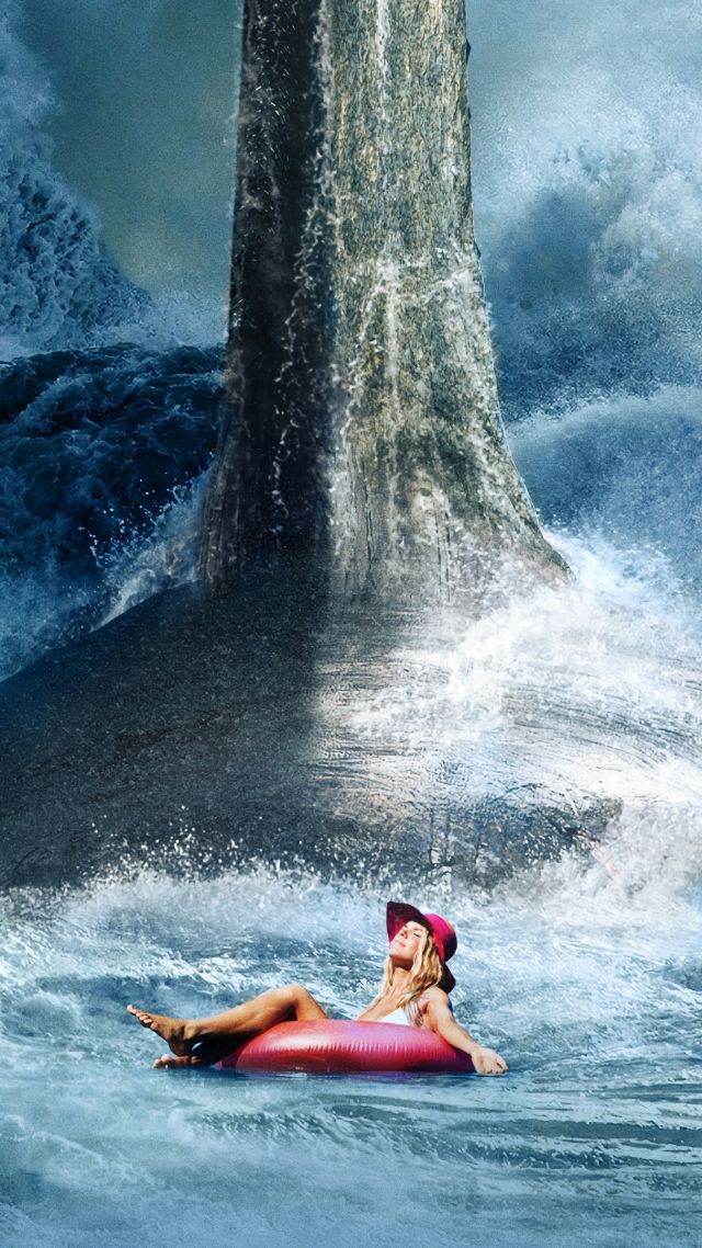 Мег: Монстр глубины, The Meg, poster, 4K (vertical)