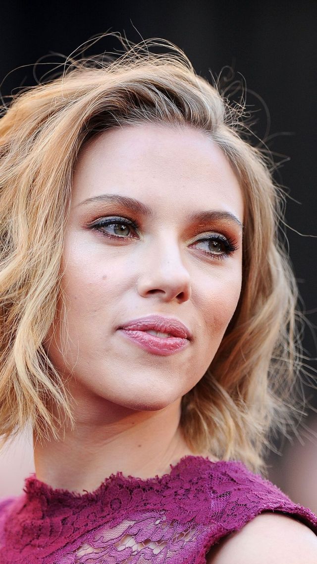 Скарлетт Йоханссон, Scarlett Johansson, actress, 4K (vertical)