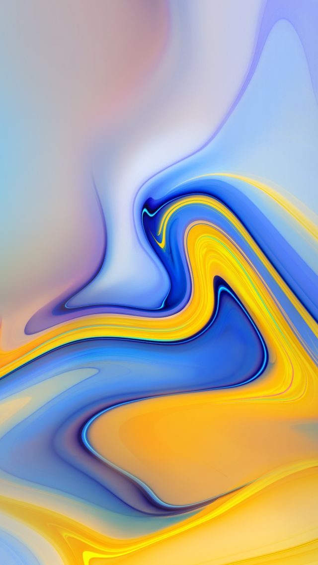 Самсунг Галакси Ноут 9 обои, Samsung Galaxy Note 9, Android 8.0, Android Oreo, abstract, colorful (vertical)