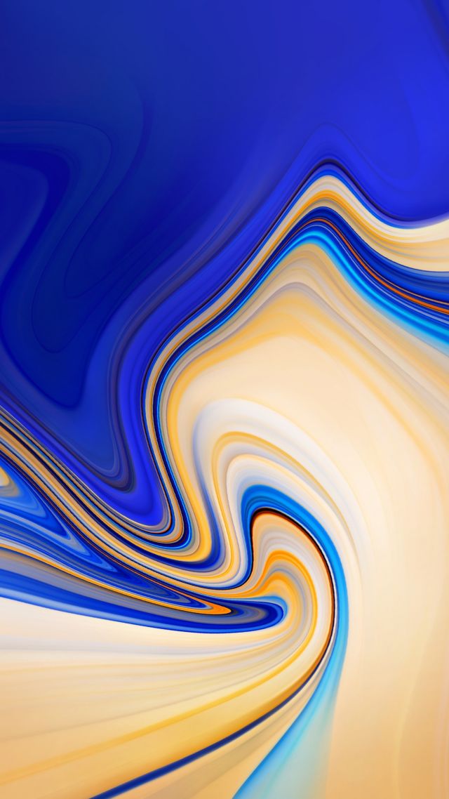 Самсунг Галакси Ноут 9 обои, Samsung Galaxy Note 9, Android 8.0, Android Oreo, abstract, colorful (vertical)