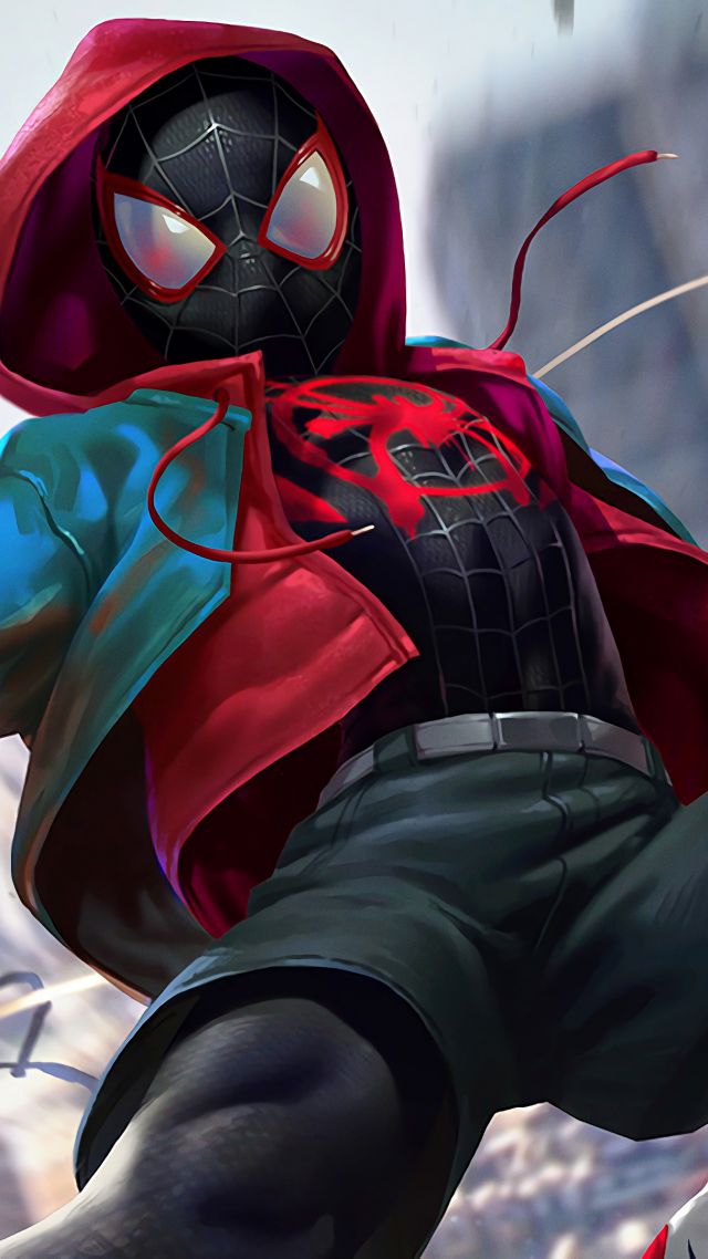 Человек-паук: Через вселенные, Spider-Man: Into the Spider-Verse, 4K (vertical)