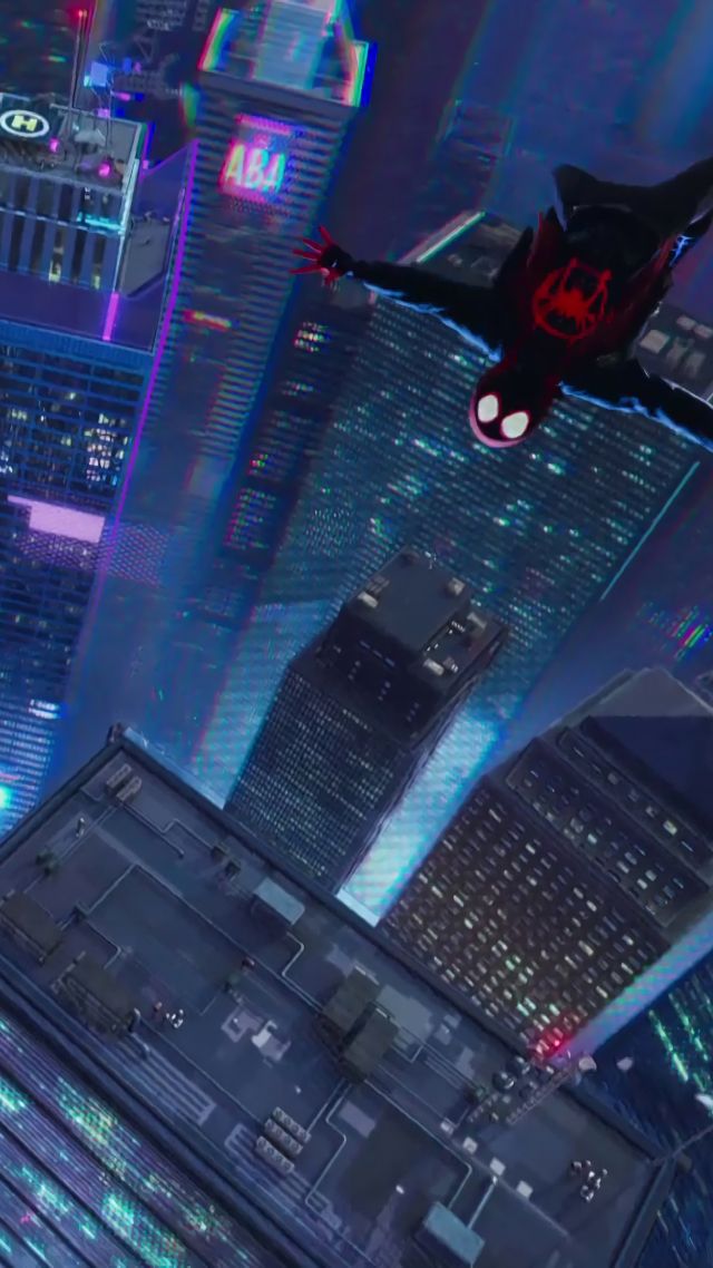 Человек-паук: Через вселенные, Spider-Man: Into the Spider-Verse, 4K (vertical)