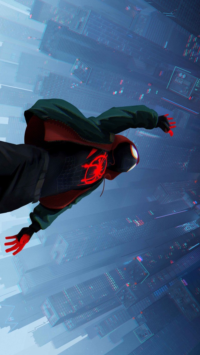 Человек-паук: Через вселенные, Spider-Man: Into the Spider-Verse, 8K (vertical)