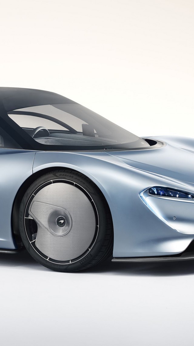 McLaren Speedtail, supercar, electric cars, 4K (vertical)