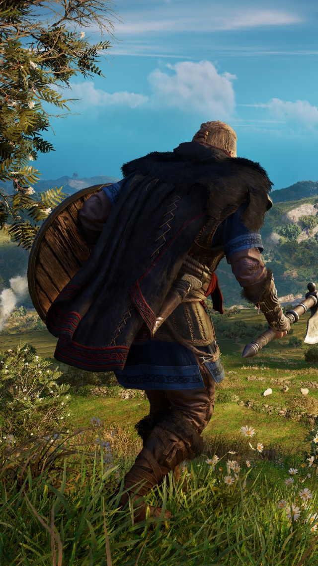 Ассассинс Крид Вальхалла, Assassin's Creed Valhalla, screenshot, 4K (vertical)
