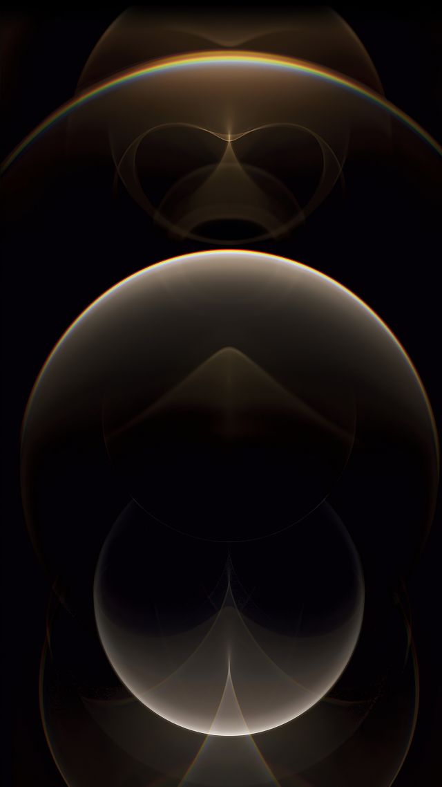 iPhone 12 Pro, gold, abstract, Apple October 2020 Event, 4K (vertical)