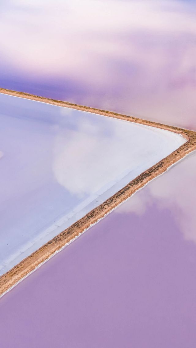 отражение, небо, reflection, sky, Bing, Microsoft, 4K (vertical)