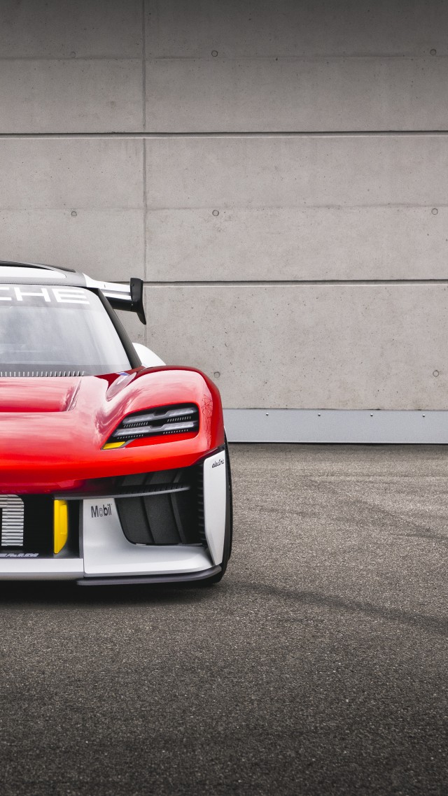 Мюнхенский автосалон 2021, Porsche Mission R, Munich Motor Show 2021, electric cars, racing cars, 2022 cars, 5K (vertical)