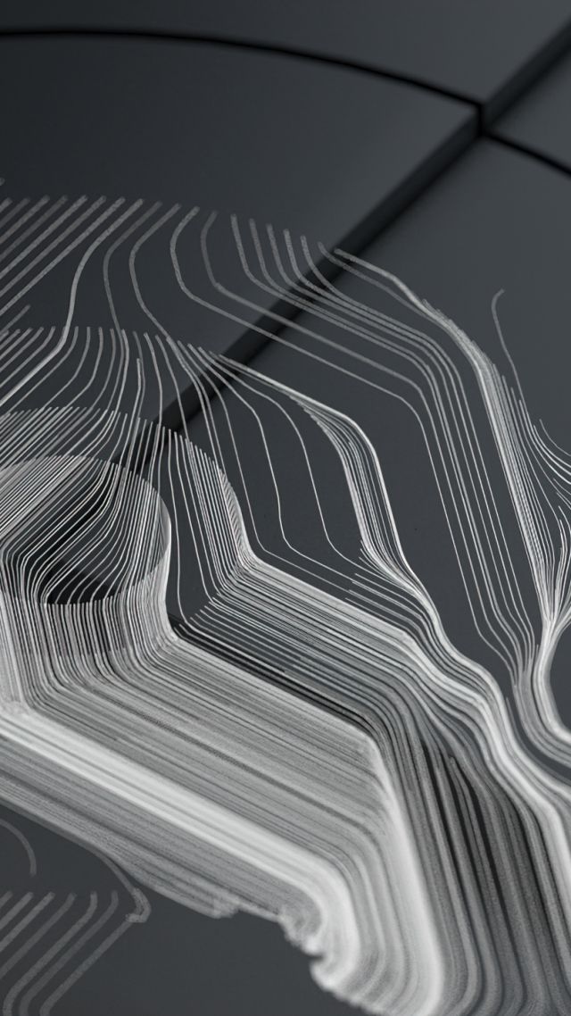 абстракция, линии, abstract, lines, dark, HD (vertical)