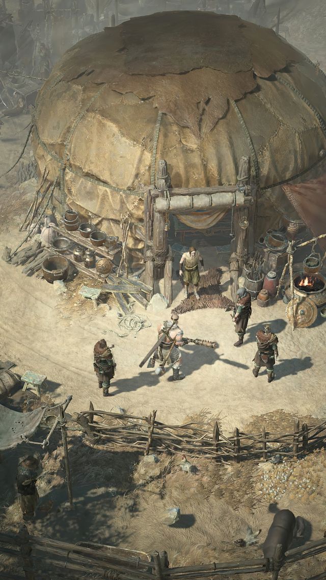 Диабло 4, Diablo IV, screenshot, 4K (vertical)
